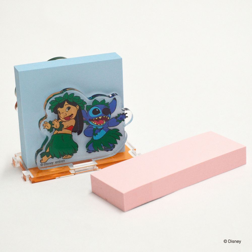 ディズニー  ランダムメモスタンド リロ＆スティッチ/５PCSアソート