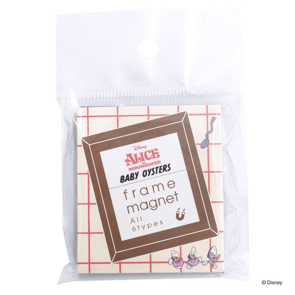 ディズニー フレームマグネット ヤングオイスター/６PCSアソート