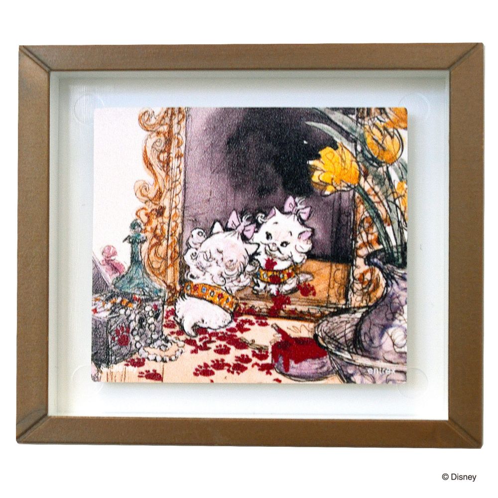 ディズニー フレームマグネット おしゃれキャット/１２PCSアソート