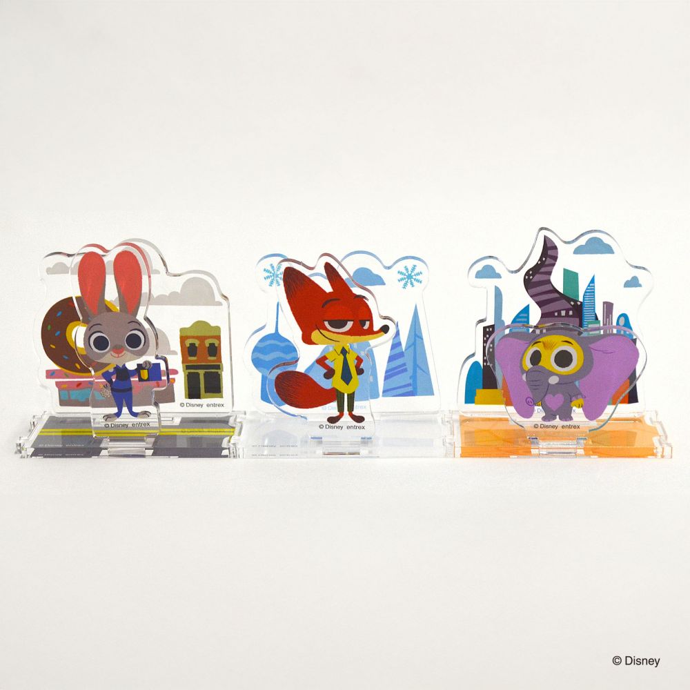 ディズニーランダムメモスタンド ズートピア/５PCSアソート