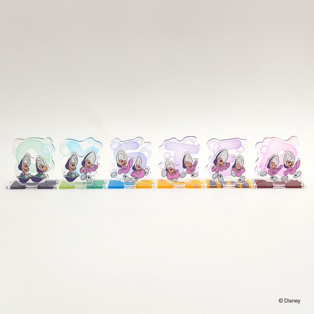 ディズニー ランダムメモスタンド ヤングオイスター/６PCSアソート