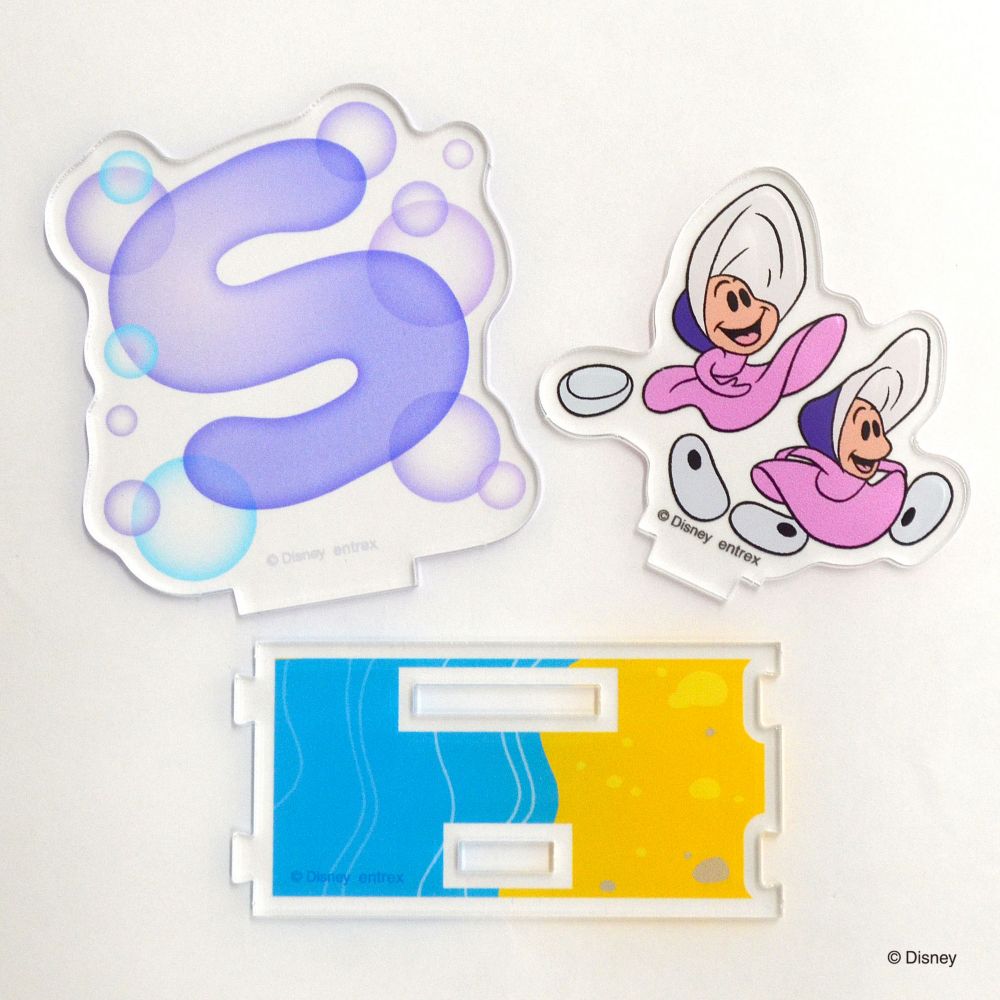 ディズニー ランダムメモスタンド ヤングオイスター/６PCSアソート