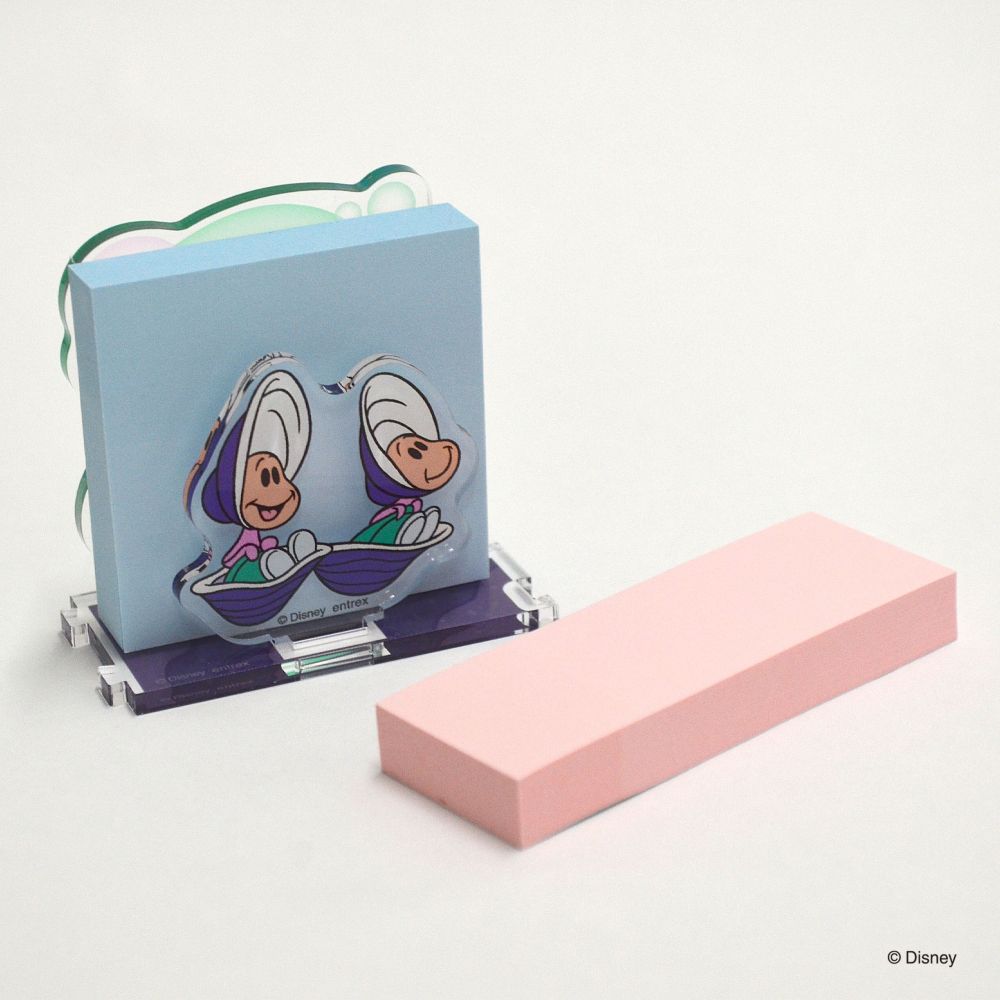 ディズニー ランダムメモスタンド ヤングオイスター/６PCSアソート