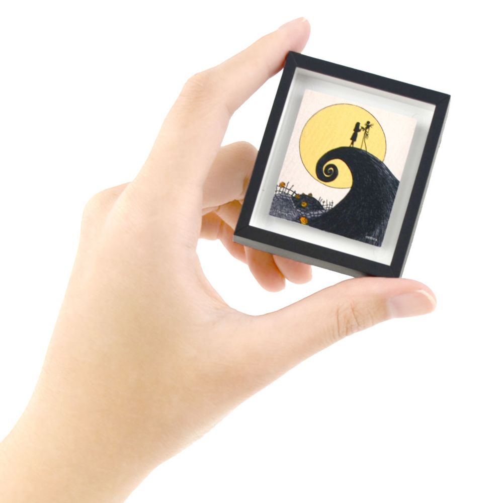 フレームマグネット ティム・バートン ナイトメアー・ビフォア・クリスマス /イラスト /12種コンプリートセット