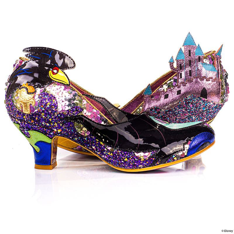 公式 ショップディズニー Irregular Choice オーロラ姫 マレフィセント レディース用シューズ 23 Touch The Spindle