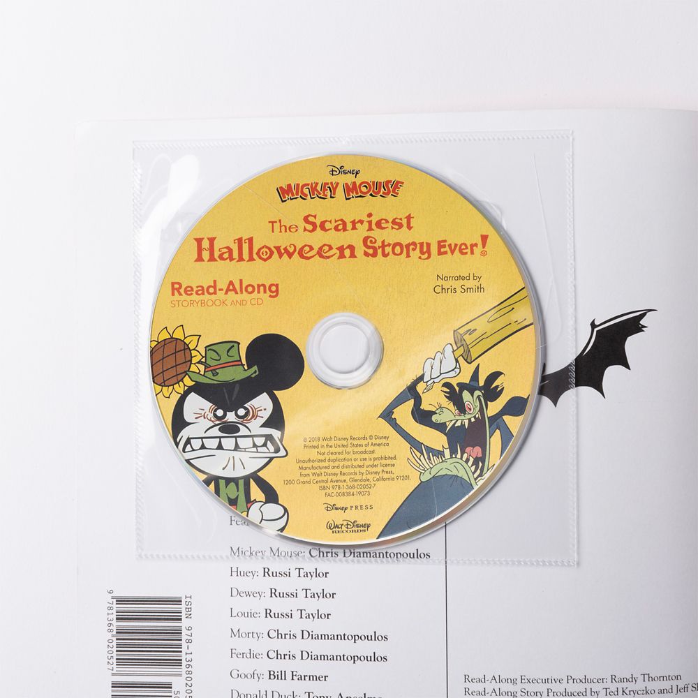 Disney Mickey Mouse: The Scariest Halloween Story Ever! Readalong Storybook and CD