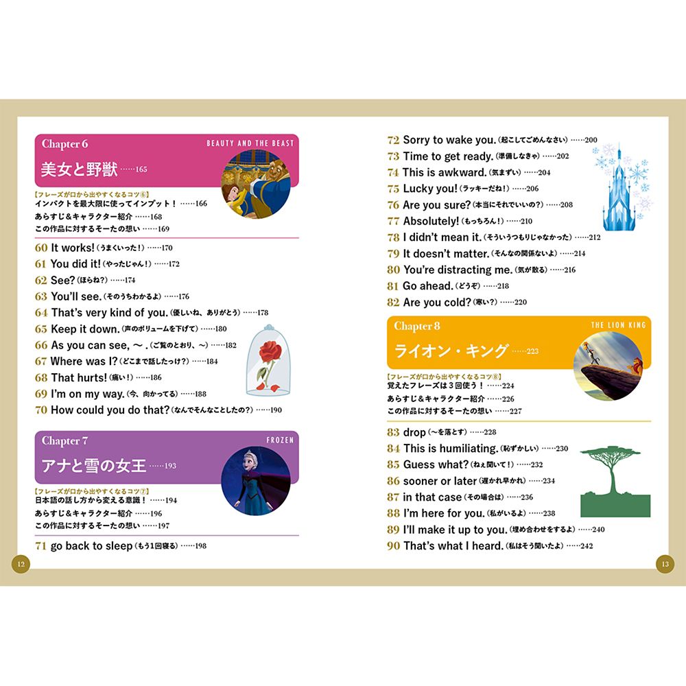 魔法の暗記術！　ディズニー映画で身につく　そのまま使える英会話フレーズ