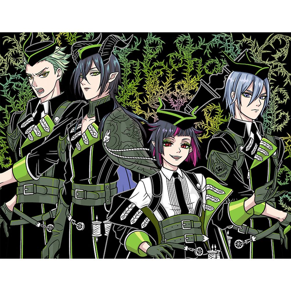 ディズニー　ツイステッドワンダーランド（大人のためのヒーリングスクラッチアート）