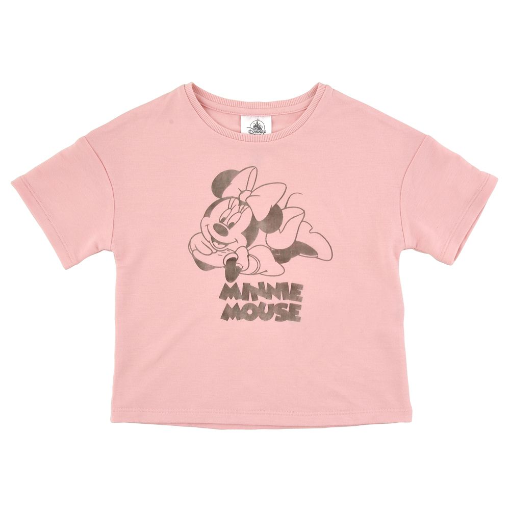 公式 ショップディズニー ミニー キッズ用半袖tシャツ ピンク