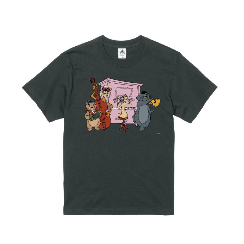 公式 ショップディズニー D Made Tシャツ おしゃれキャット ジャズ猫 演奏