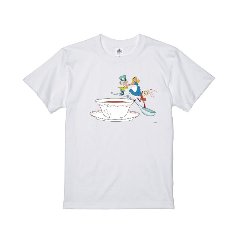 公式 ショップディズニー D Made Tシャツ ふしぎの国のアリス アリス マッドハッター 3月うさぎ ティーカップ