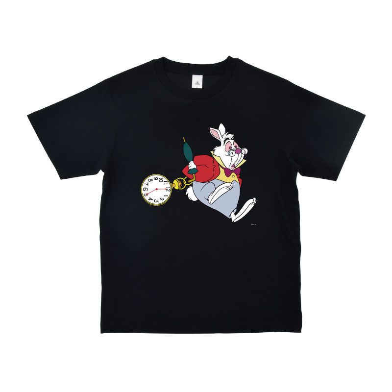 公式 ショップディズニー D Made Tシャツ ふしぎの国のアリス 白うさぎ 時計