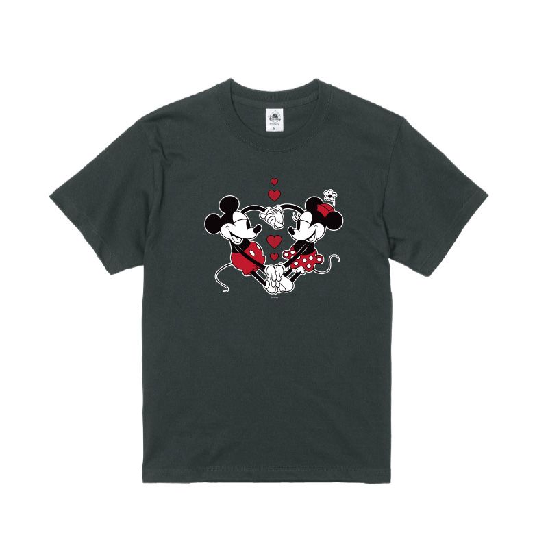 公式 ショップディズニー D Made Tシャツ ミッキー ミニー ハートポーズ