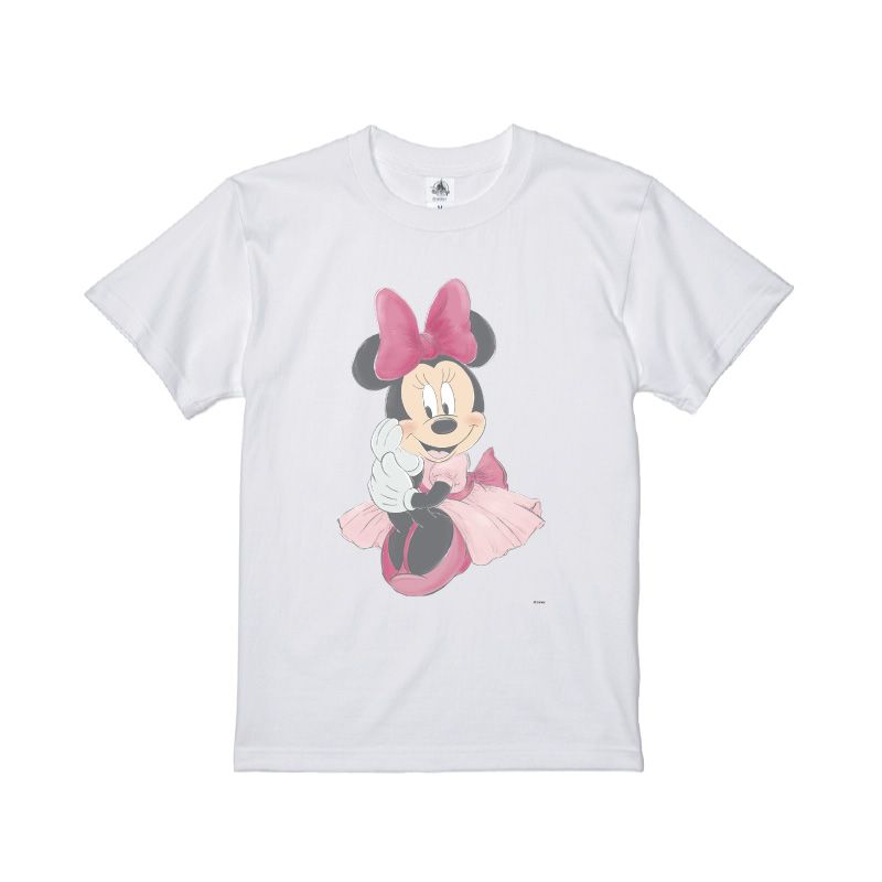 公式 ショップディズニー D Made Tシャツ ミニー ピンクドレス