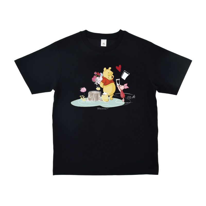 公式 ショップディズニー D Made Tシャツ くまのプーさん プー ピグレット ハート バレンタイン