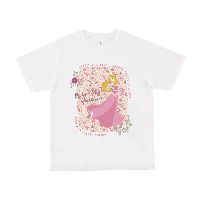 【公式】ディズニーストア.jp | 【D-Made】Tシャツ 眠れる森の美女 オーロラ姫 PRETTY AS A ROSE