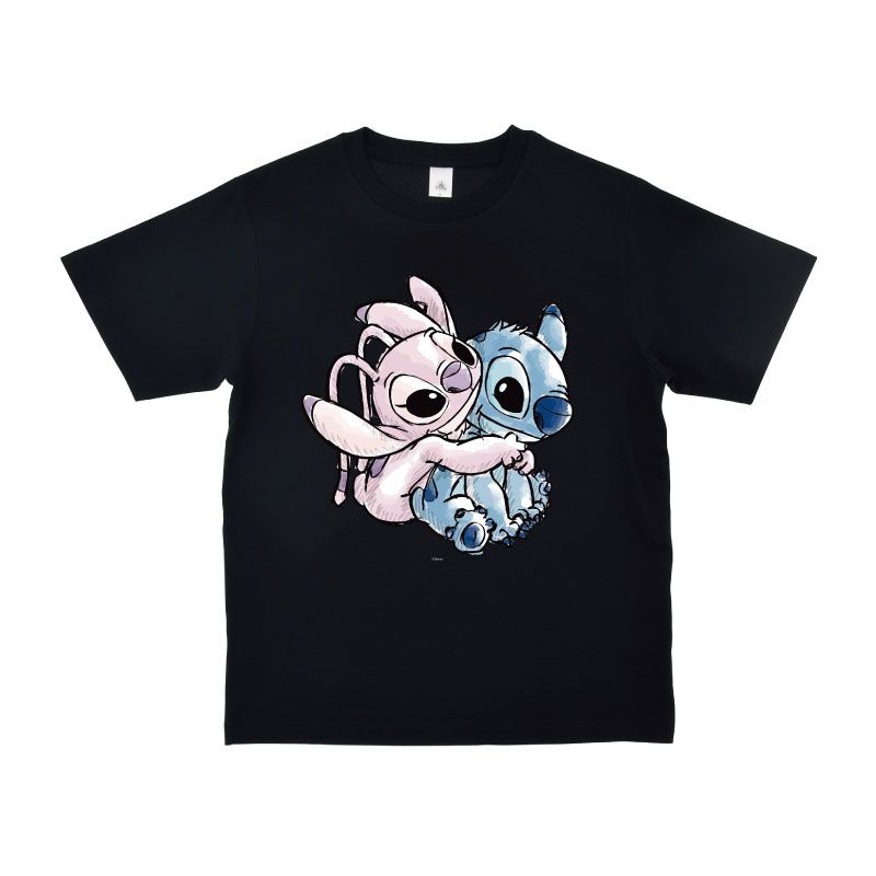 公式 ショップディズニー D Made Tシャツ スティッチ エンジェル バックハグ