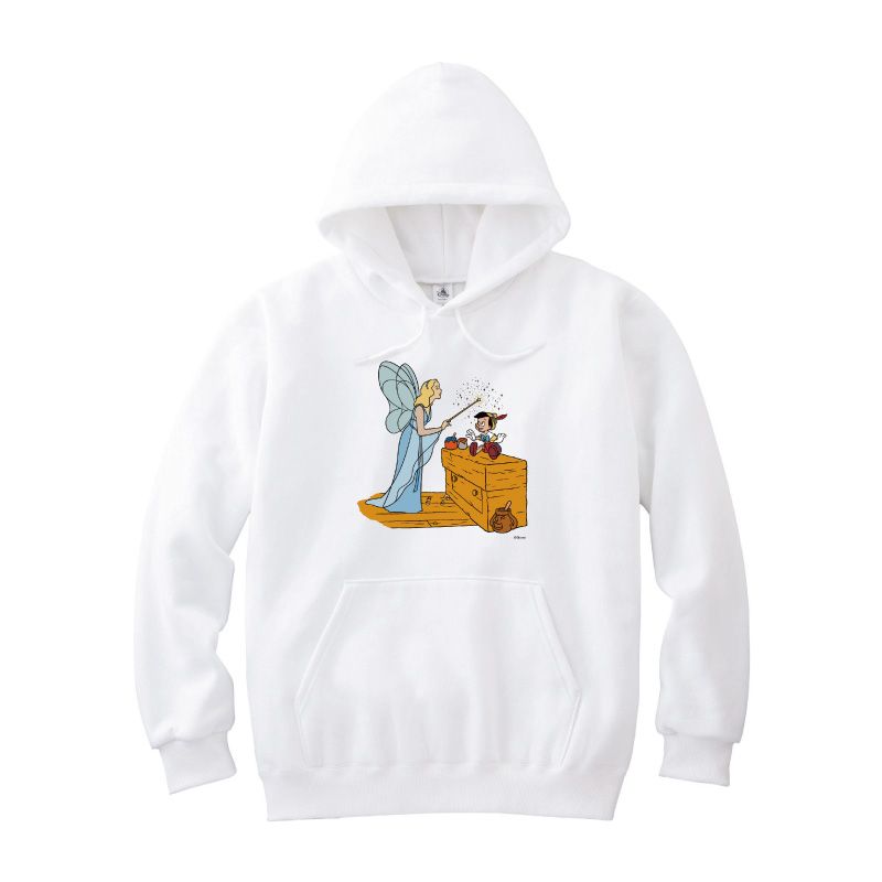 公式 ショップディズニー D Made パーカー ピノキオ ピノキオ ブルー フェアリー