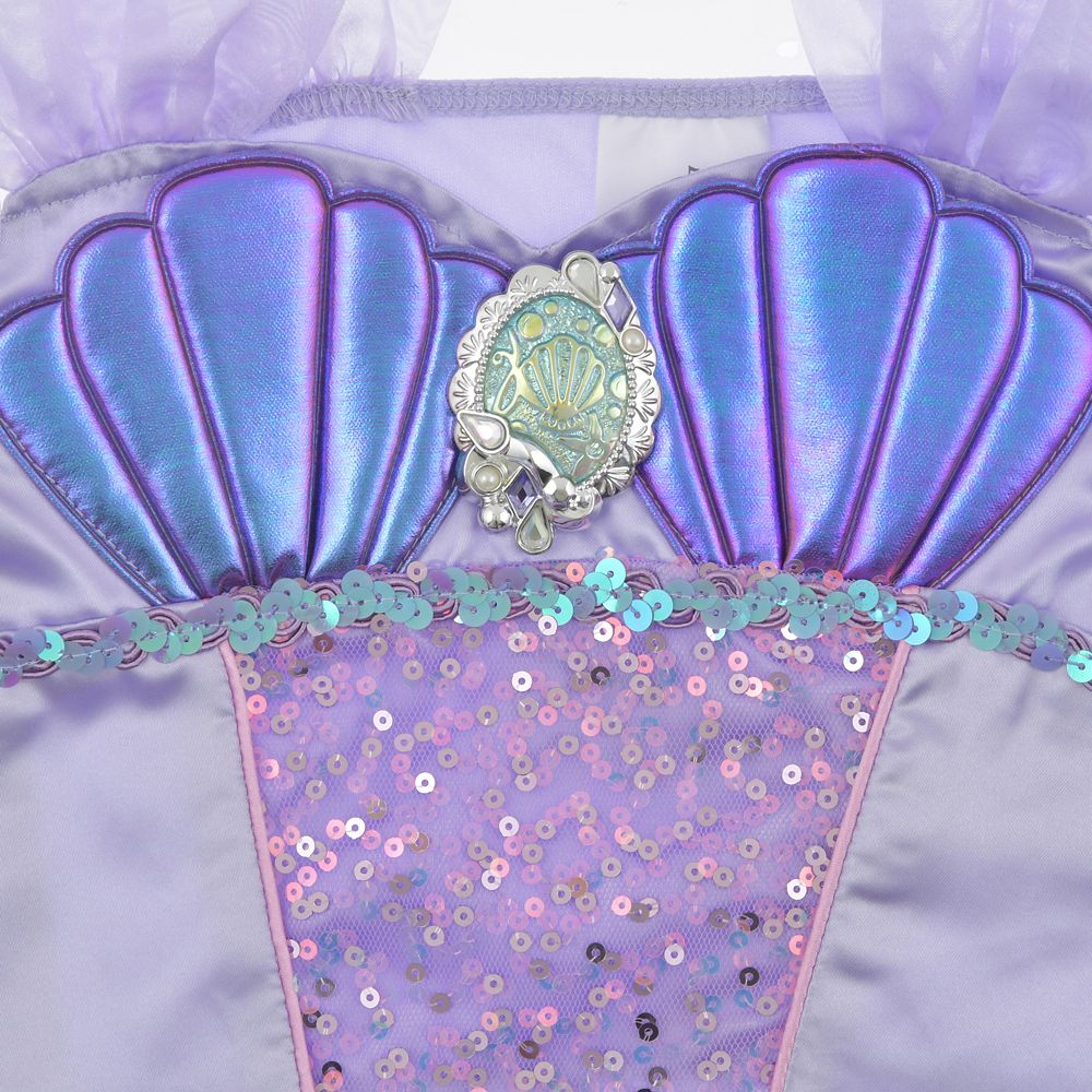 公式 ショップディズニー アリエル キッズ用ドレス セパレート スパンコール