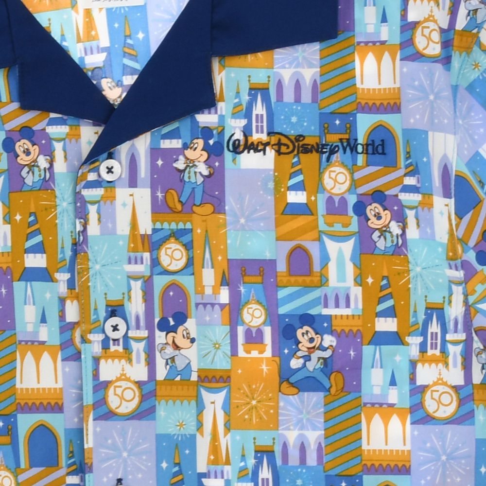 公式 ショップディズニー 再入荷 ミッキー 半袖シャツ Walt Disney World 50th Celebration