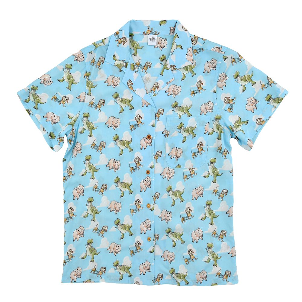 公式 ショップディズニー ハム レックス スリンキー 半袖シャツ アロハシャツ Pixar S Summer Resort