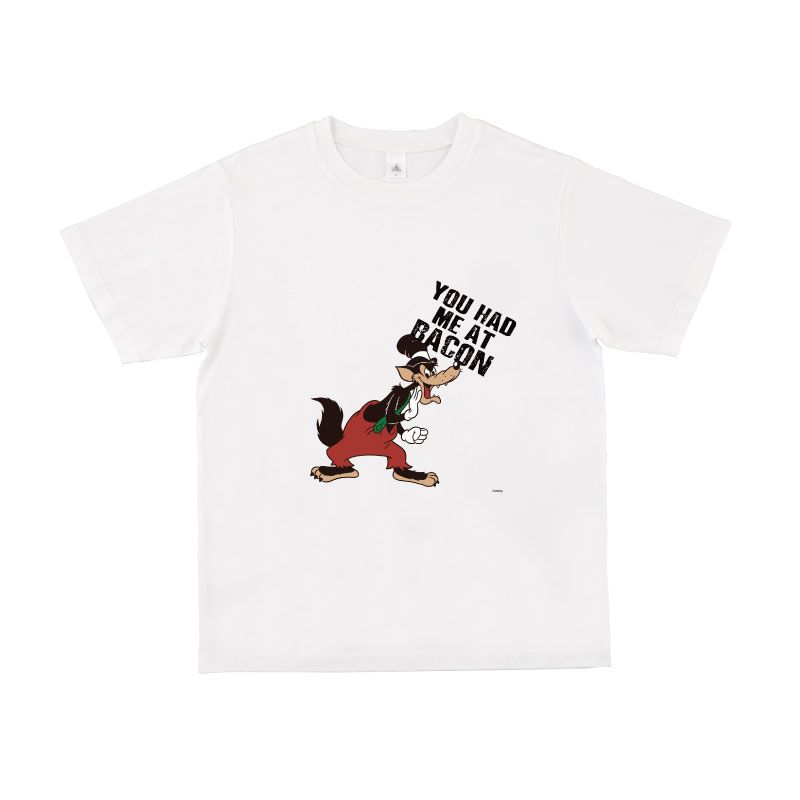 【公式】ディズニーストア.jp | 【D-Made】Tシャツ 三匹の子ぶた ビッグ・バッド・ウルフ