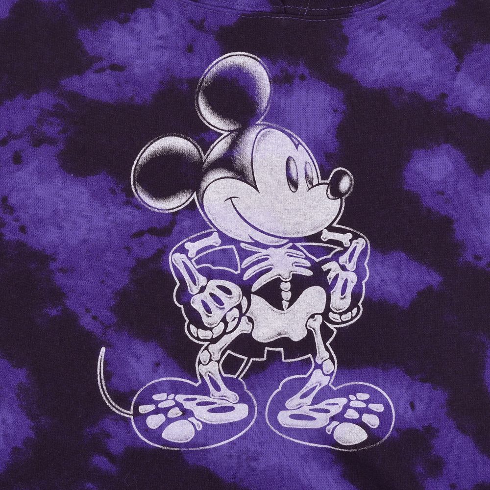 公式 ショップディズニー ミッキー パーカー タイダイ染め グラフィック ハロウィーン