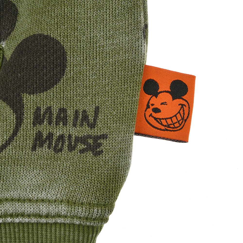 公式 ショップディズニー ミッキー パーカー 総柄 Artist Series By Bret Iwan