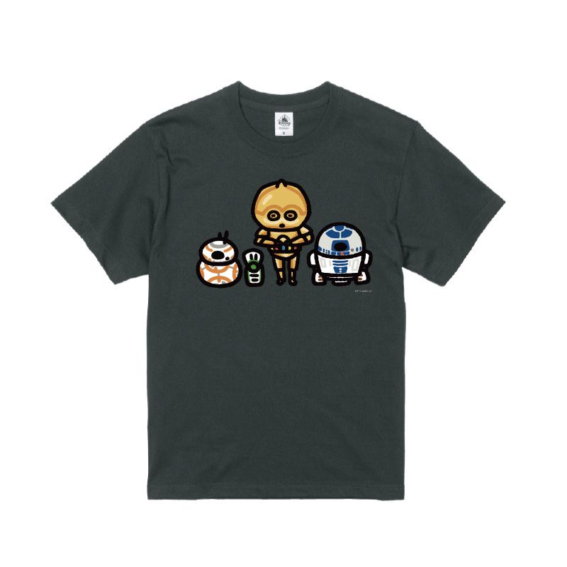 【D-Made】オーガニックコットンTシャツ カナヘイ画♪スター・ウォーズ ドロイド「申し訳ありません・・・！！」
