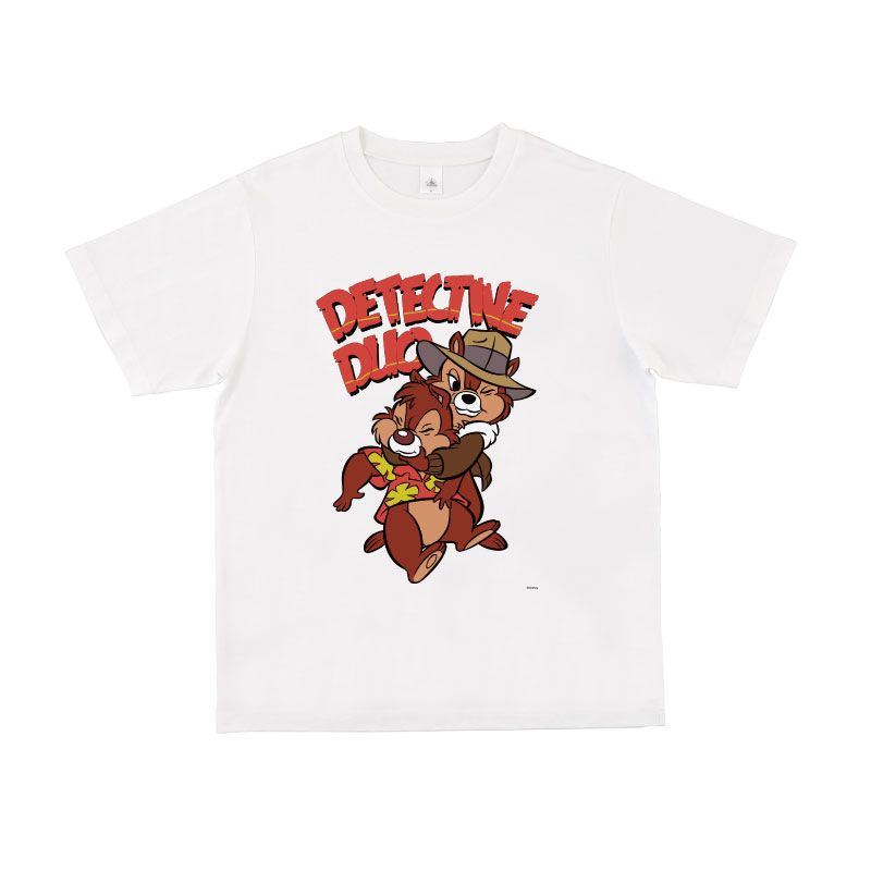 【公式】ディズニーストア.jp | 【D-Made】Tシャツ チップとデールの大作戦 レスキュー・レンジャーズ チップ&デール DETECTIVE  DUO