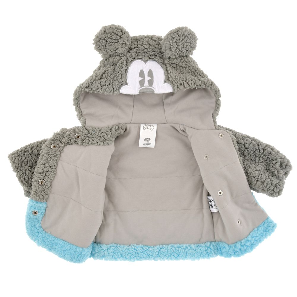 公式 ショップディズニー ミッキー ベビー用パーカー ボア Disney Baby