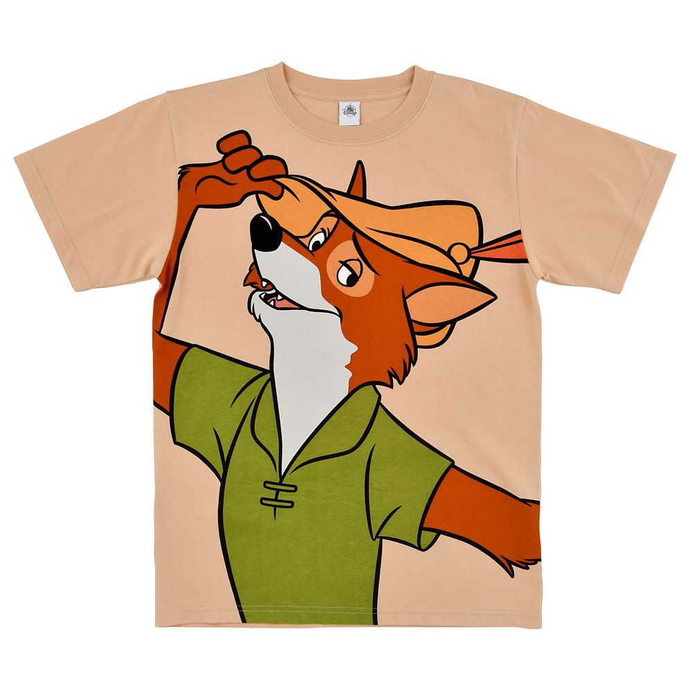 公式 ショップディズニー ロビン フッド 半袖tシャツ The Fox And The Hound 40th