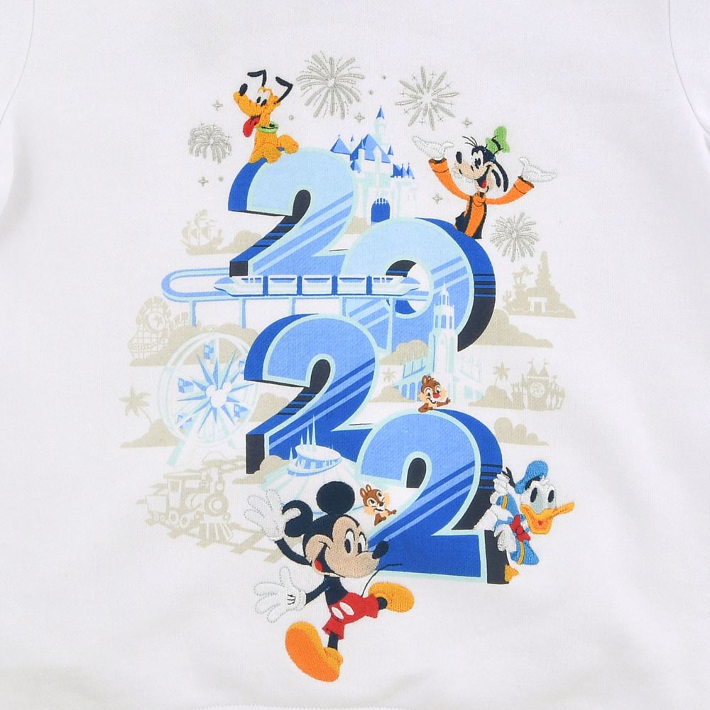 公式 ショップディズニー ミッキー フレンズ パーカー Dated 22