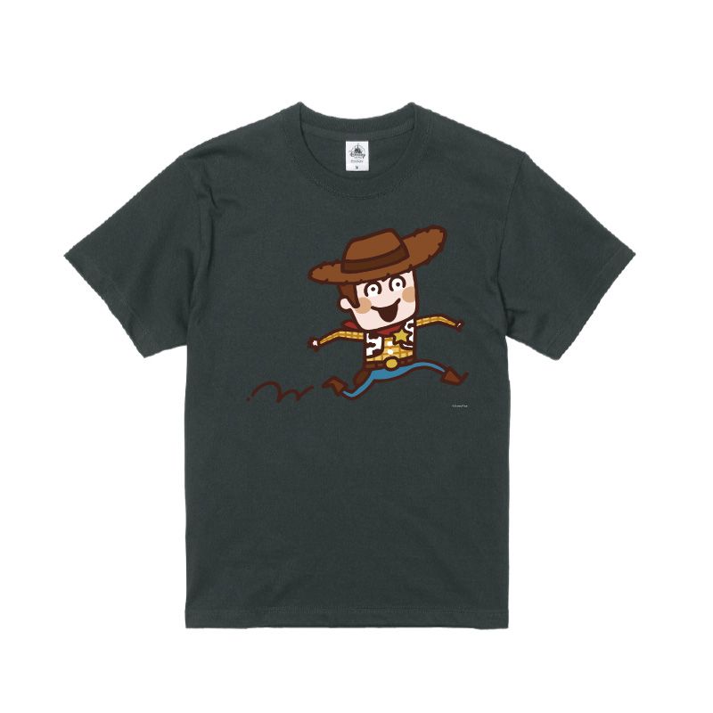 【D-Made】オーガニックコットンTシャツ カナヘイ画♪WE LOVE PIXAR ウッディ「おうちが一番」