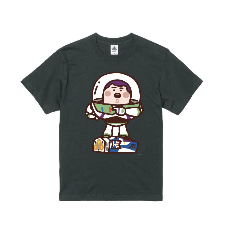 【D-Made】オーガニックコットンTシャツ カナヘイ画♪WE LOVE PIXAR バズ・ライトイヤー「応答せよ」