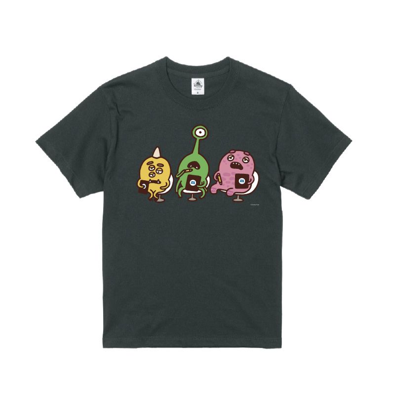 【D-Made】オーガニックコットンTシャツ カナヘイ画♪WE LOVE PIXAR モンスター「・・・。」