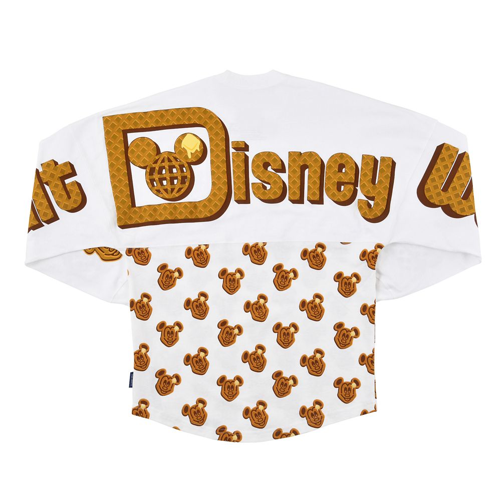 公式 ショップディズニー Spirit Jersey ミッキー 長袖tシャツ ワッフル Walt Disney Worldロゴ
