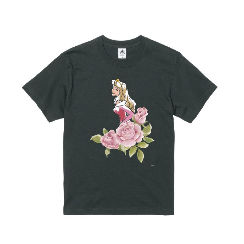 【D-Made】オーガニックコットンTシャツ オーロラ姫 FLOWER PRINCESS