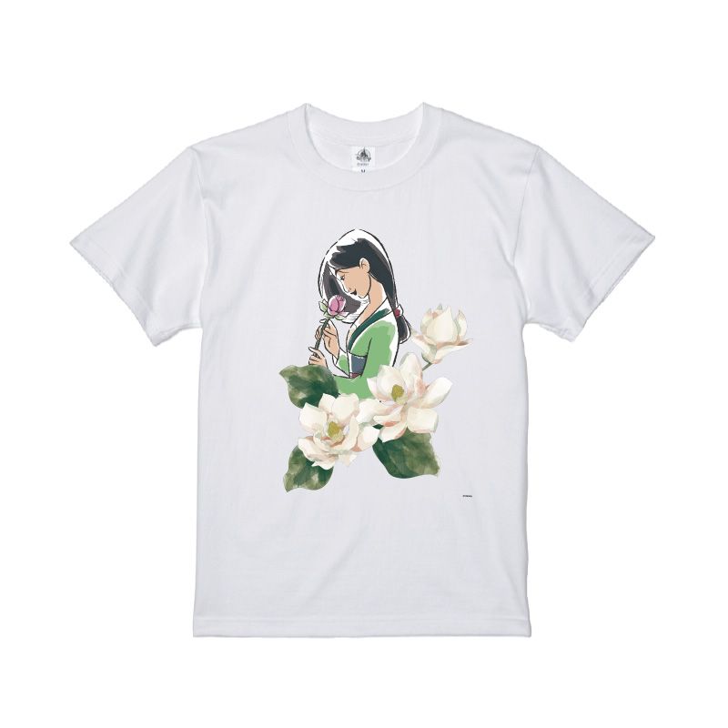 公式】ディズニーストア.jp | 【D-Made】Tシャツ ムーラン FLOWER PRINCESS