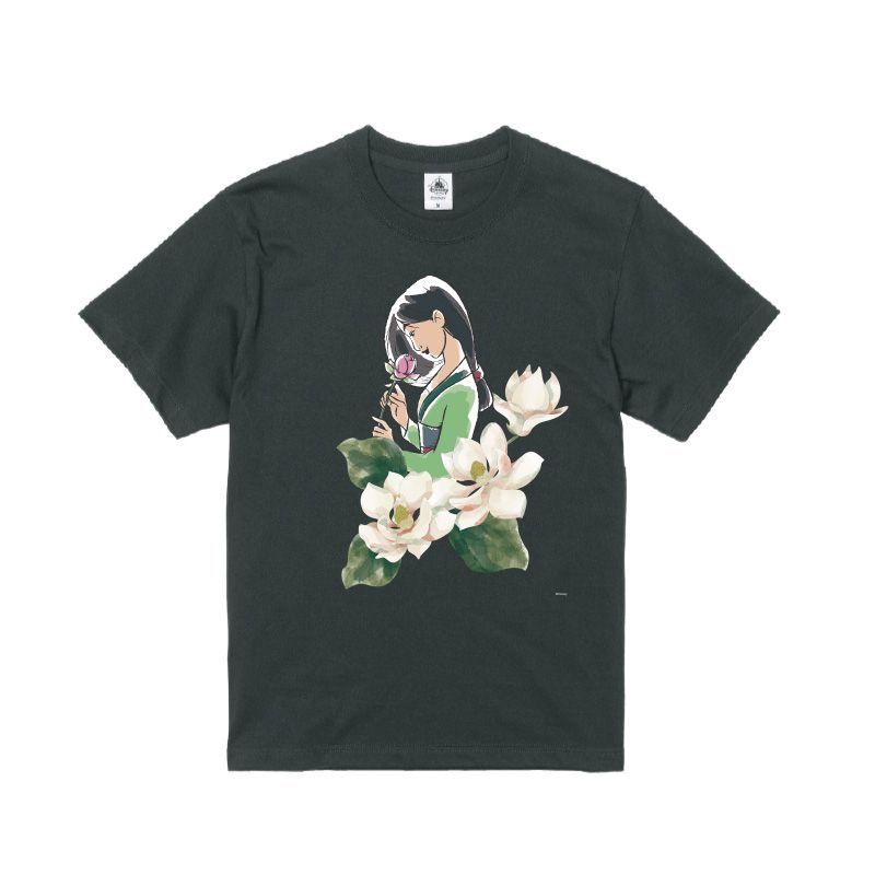 【D-Made】オーガニックコットンTシャツ ムーラン FLOWER PRINCESS