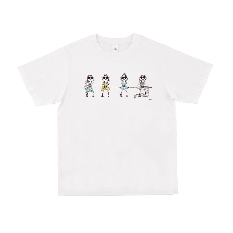 公式 ショップディズニー D Made Tシャツ グリーン イエロー ブルー パープル Daichi Miura Princess