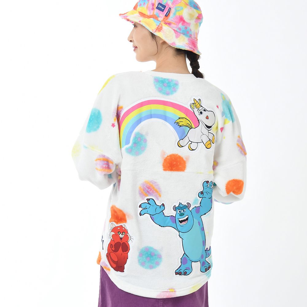 ディズニー ダッキー＆バニー パーカー M Pixar Fuzzy Fun www