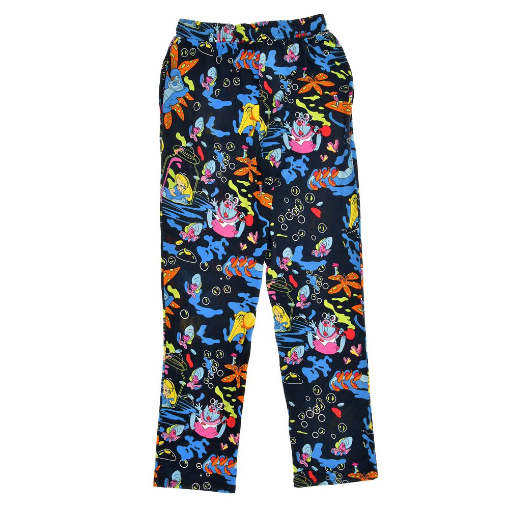 ふしぎの国のアリス パンツ ナイトウェア ブラック Character Essentials