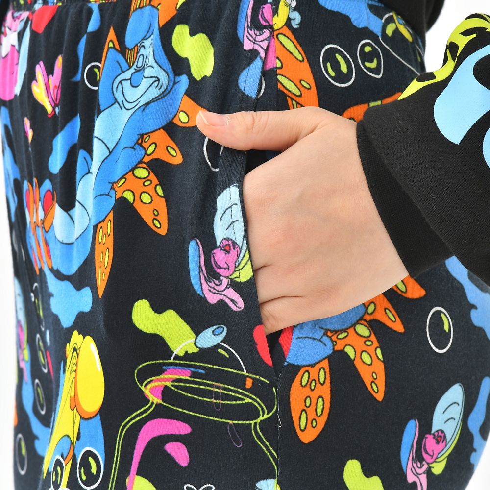 ふしぎの国のアリス パンツ ナイトウェア ブラック Character Essentials