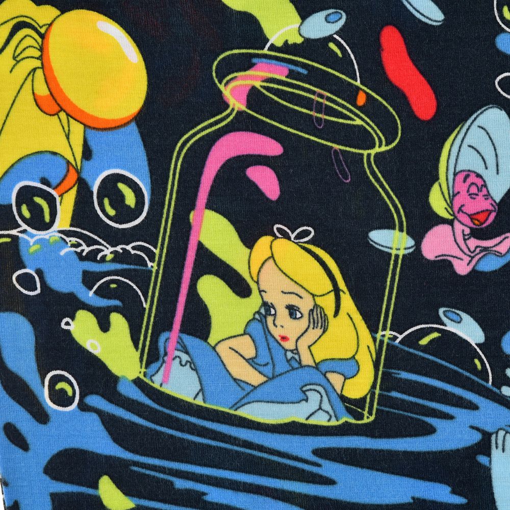 ふしぎの国のアリス パンツ ナイトウェア ブラック Character Essentials