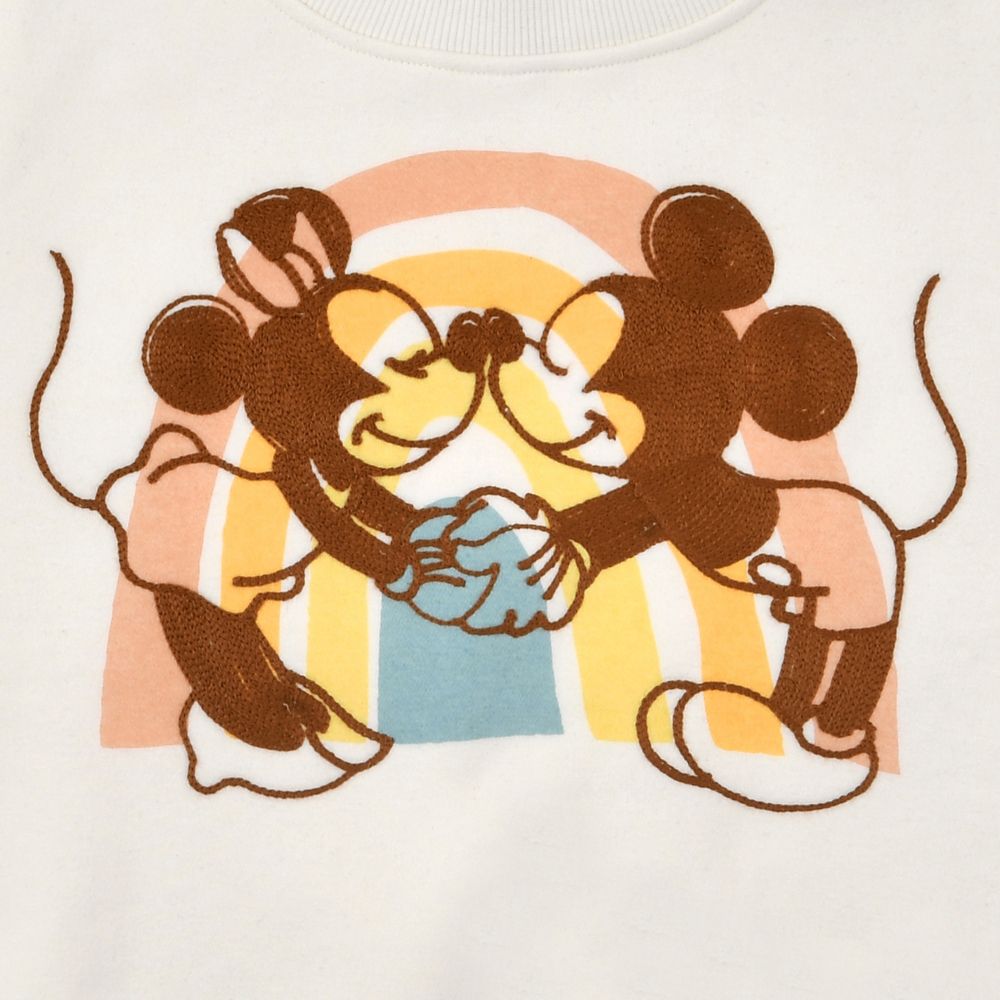 公式 ショップディズニー ミッキー ミニー トレーナー Dwell Well