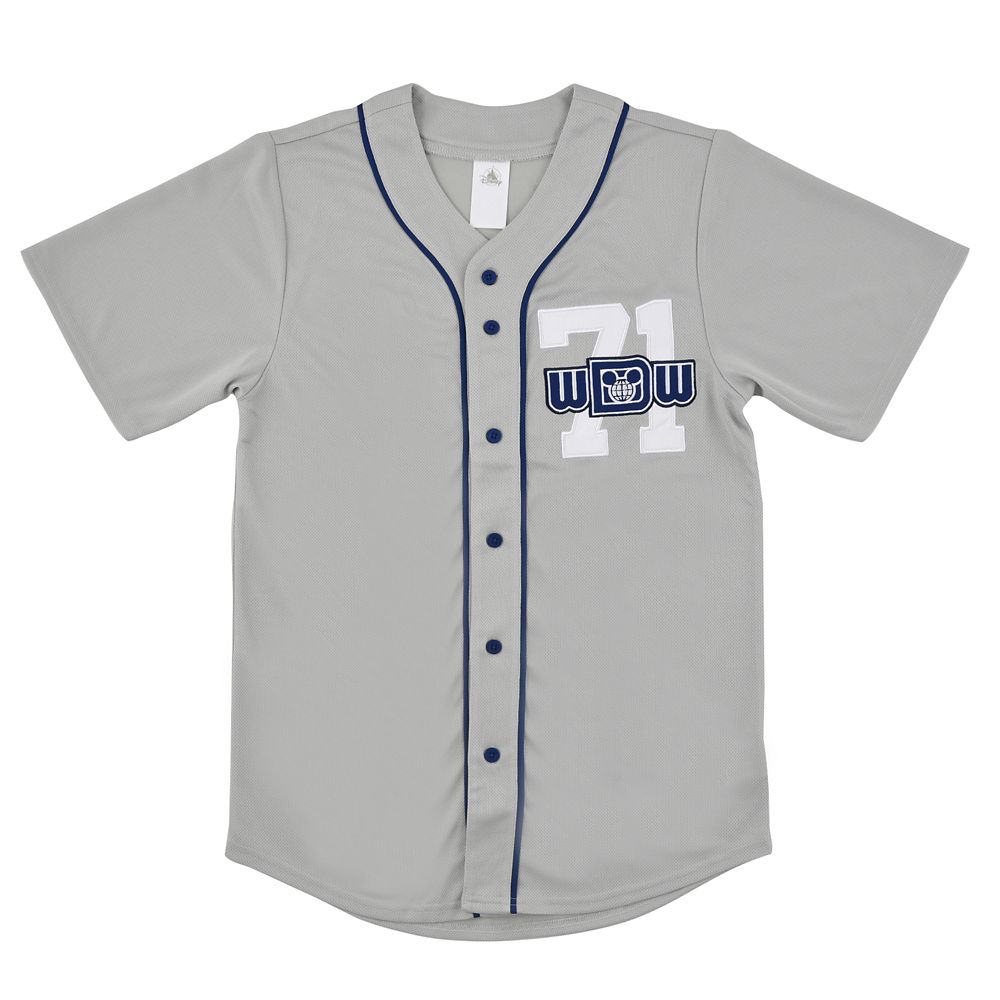 公式 ショップディズニー ミッキー 半袖シャツ ベースボールシャツ Walt Disney Worldロゴ