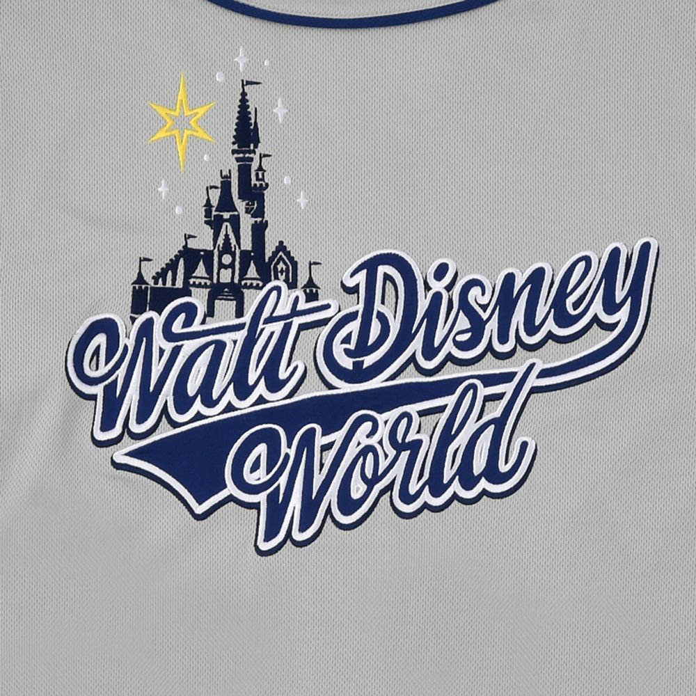 公式 ショップディズニー ミッキー 半袖シャツ ベースボールシャツ Walt Disney Worldロゴ