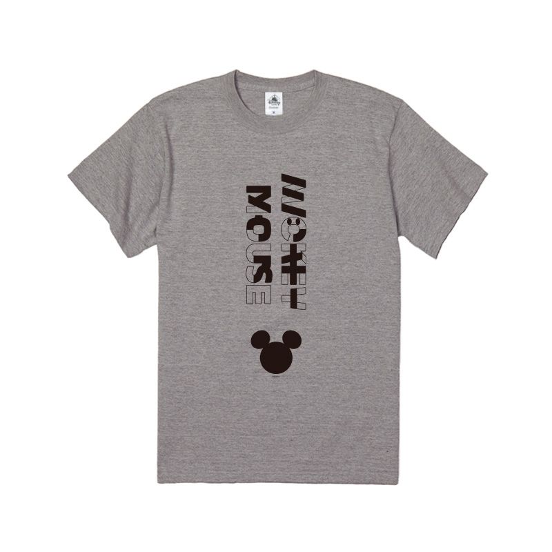 公式 ショップディズニー D Made Tシャツ ミッキー モノクロ アイコン Katakana