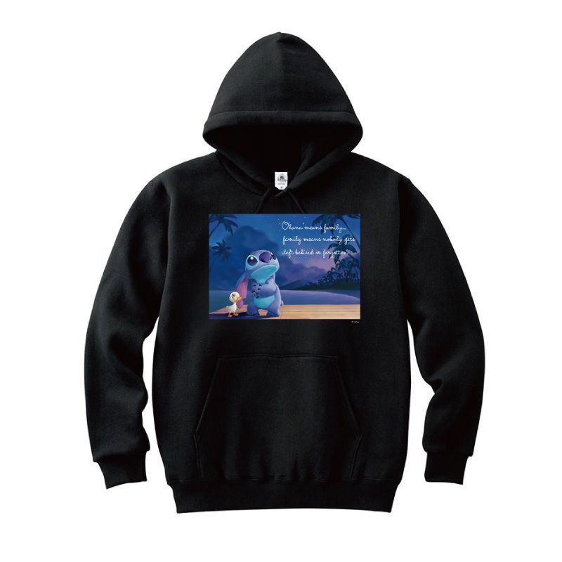 公式 ショップディズニー D Made パーカー リロ スティッチ スティッチ アヒル 願い事 Stitch S Ohana